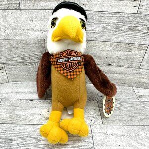 NWT Harley Davidson 9" Eagle Plush Stuffed Animal by Play-By-Play Academy